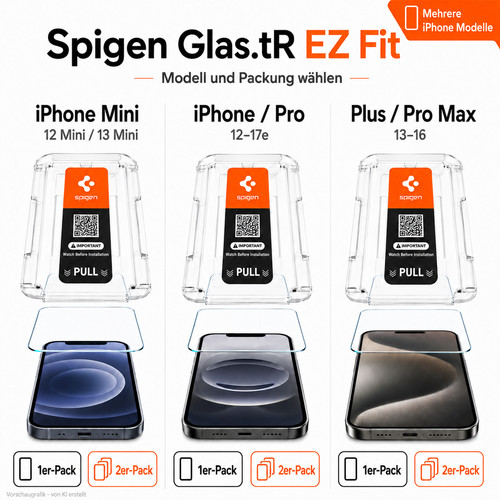 Spigen schutzglas glas - schutzglas, ez